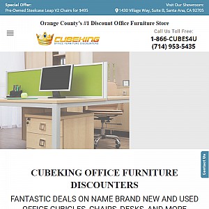 Used Office Furniture, Used Cubicles, Used Office Chairs From Office Furniture Discounters - Cubekin