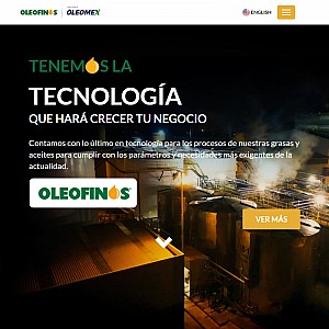 industrializadora oleofinos, refinacion de aceites vegetales