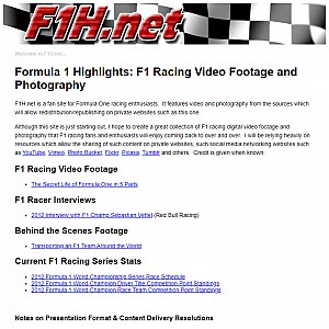F1 Hosting Network - F1H.net