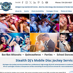 Michigan Disc Jockey - Stealth DJ's Mobile Disc Jockey Service