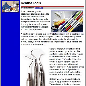Dentist Tools Guide
