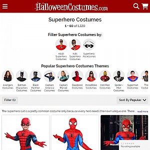 Buy Superhero Costumes