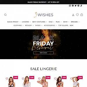 3 Wishes Lingerie, Sexy Costumes And More...