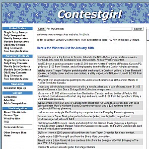 Contestgirl - Online Sweepstakes