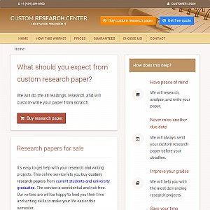 Custom Research Center