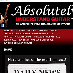 Guitar Lessons-DVD Guitar Instruction. Absolutely Understand Guitar!