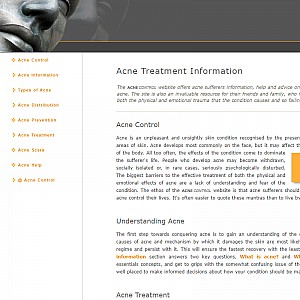 Acne Treatment Information