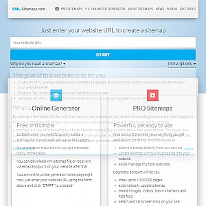 Google sitemap generator