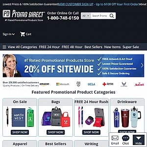 Promo Direct Where America Buy's Imprinted Promotional Products www.promodirect.com