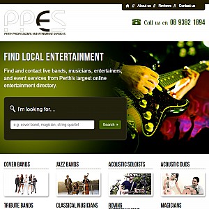 PERTH ENTERTAINMENT AGENCY PPES WEDDING BAND DJ BOOK CORPORATE ENTERTAINMENT