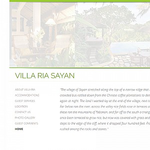Villa Ria Sayan, Bali
