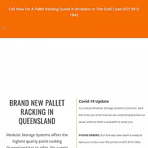 Pallet Racking Brisbane from Modular Storage Systems