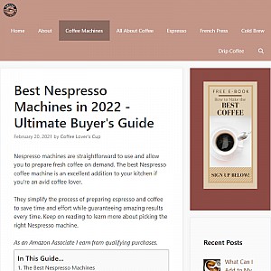Nespresso Espresso Machine Reviews
