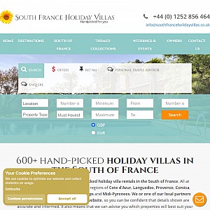 South France Holiday Villas