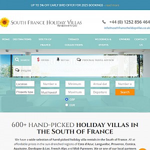 South France Holiday Villas