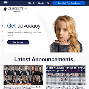 Gluckstein & Associates LLP Personal Injury Lawyers