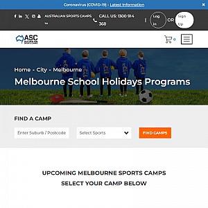 Melbourne School Holiday Programs - Australian Sports Camps