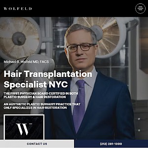 Hair Restoration NYC - Wolfeld Hair