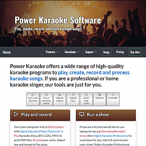Power Karaoke software
