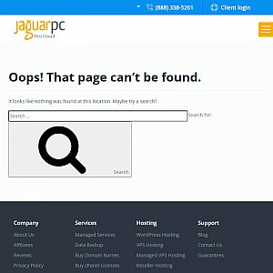xoops hosting - JaguarPC hosting company