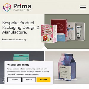 Prima (Yorkshire) Ltd - Box Cartons