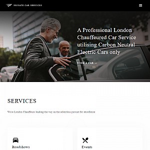 Private Car Services - V.I.P & Executive Chauffeur Services