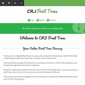 Buy fruit trees in UK