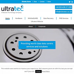 Ultratec.co.uk - Hard Disk, Tape Backup & Server Spare Parts Specialists
