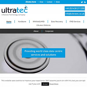 Ultratec.co.uk - Hard Disk, Tape Backup & Server Spare Parts Specialists