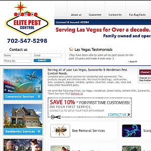 Las Vegas & Henderson Pest Control Services