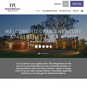 Hunter Valley Accommodation Grand Mercure The Vintage Hunter Valley