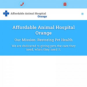 Orange County Veterinarian | Affordable Animal Hospital