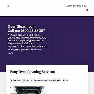 Oven Cleaning - Domestic Oven Clean by OvenGleam Oven Cleaners