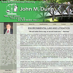 John Dunn, Environmental Lawyer