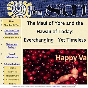 From Maui,Hawaii,in The Lahaina Sun-All the Latest News-At Least 35-Years Old