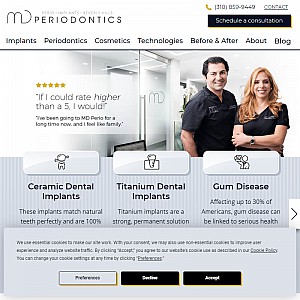 Periodontist in Beverly Hills, CA - Dr. Moshrefi