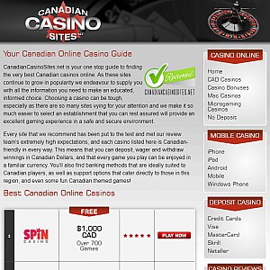 Play Canadian Casino Online