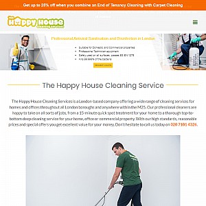 The Happy House Cleaning - Professional Domestic Cleaners in London