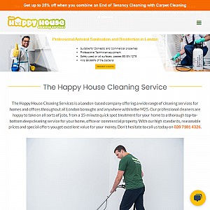 The Happy House Cleaning - Professional Domestic Cleaners in London