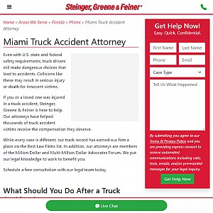 Miami Truck Accident Attorneys