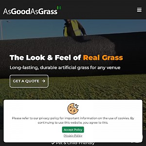 As Good As Grass - Artificial Lawns