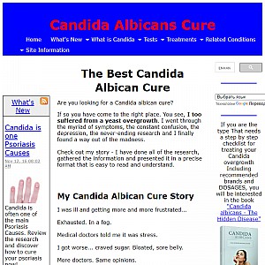 Candida Albican Cure - Symptoms, Prevention and Cures