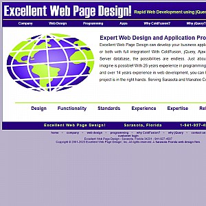 Excellent Web Page Design