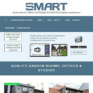 Smart Garden Offices - robust, comtemporary and secure - the UK's leading garde