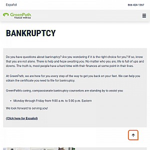 GreenPath Bankruptcy Education