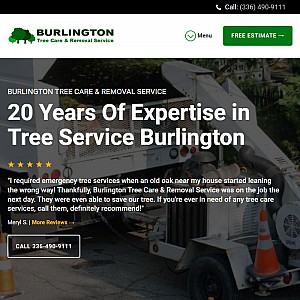 Burlington Tree Care & Removal Service