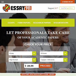 Custom Essay Writing Service Essay 911