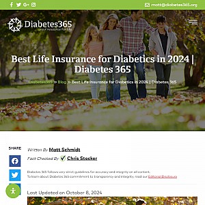 Life Insurance for Diabetics