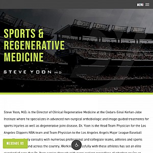 Sports Medicine in Los Angeles - Dr. Steve Yoon MD