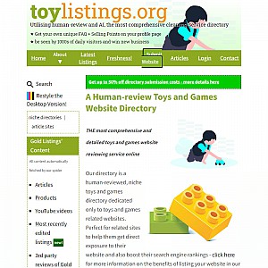 Toy Listings